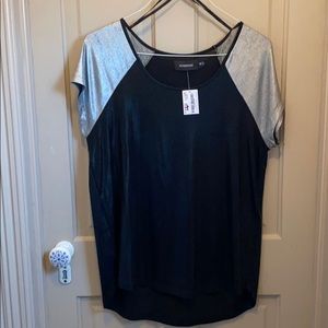 Black and Silver Blouse